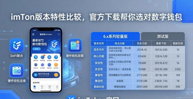 imToken版本特性比较，官方下载帮你选对数字钱包  第1张